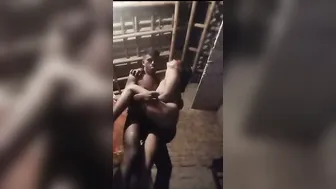 Young Wife Getting Fucked Standing Up In Leaked Homemade Mms