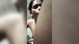 Indian GF Tasting Two Cocks In Homemade Threesome