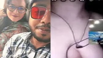 My Gf Getting Naked And Playing During Naughty Video Call Sex