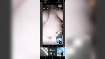 My Gf Getting Naked And Playing During Naughty Video Call Sex