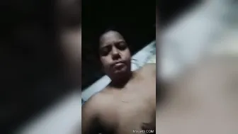 My Wife Licking Her Own Tits Sucking Nipples Getting Horny