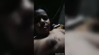 My Wife Licking Her Own Tits Sucking Nipples Getting Horny