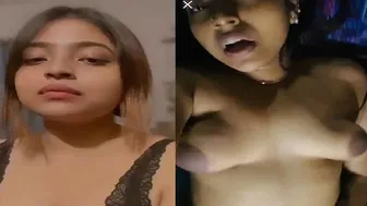 Sexy Girl Naked On Video Call Fingering Herself For Me