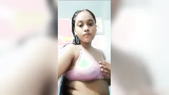 Chubby GF Naked In Bath Showing Off Her Wet Pussy