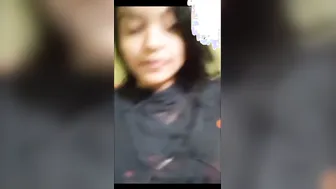 GF Showing Her Boobs For The Very First Time On Cam