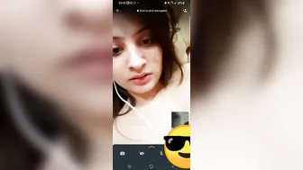 Stunning Naked GF Having Dirty Video Call With Mine