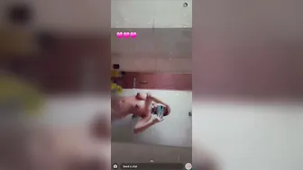 Young Virgin Bathing Naked Caught On Hidden Camera For Lover