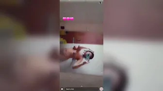 Young Virgin Bathing Naked Caught On Hidden Camera For Lover