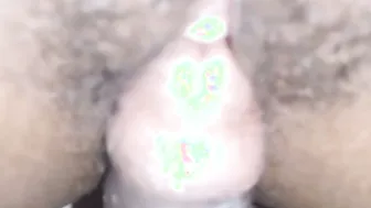 Sucking His Cock Before Getting Her Hairy Pussy Fucked Hard