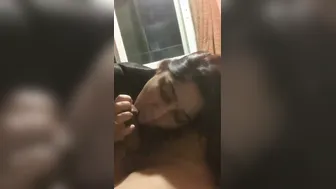 Beautiful Wife Giving Her Man A Sloppy Blowjob On Hidden Cam