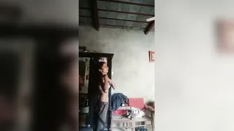Wife Slowly Stripping Naked And Making Her Private Video Alone