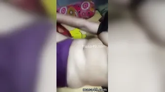 Wife Stripping Out Of Her Saree Taking Naughty Pics For Him