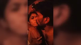 Village Wife Getting Her Boobs Pressed In Private Home Video