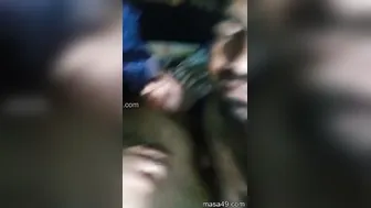 Wife Feeding Her Swollen Nipples To Hubby In Intimate Moment