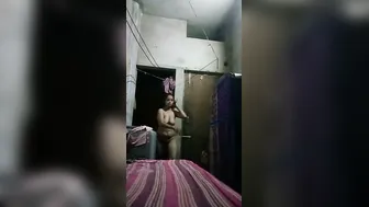 Mature Woman Naked In Her Room Playing With Herself Alone