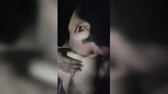 Wife Getting Her Big Tits Sucked During Homemade Sex Session