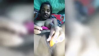 Village GF Masturbating With Whatever She Found Nearby