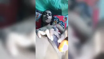 Village GF Masturbating With Whatever She Found Nearby