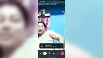 Cheating Wife Showing Her Tits And Pussy On Video Call Again