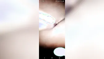 Horny Girl Showing Her Lusty Expressions During Video Chat