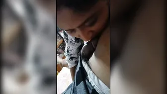 Horny Aunty Sucking And Fucking After Husband Leaves House