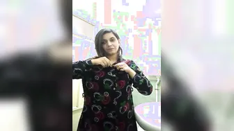 Milf Strips Naked Teasing Lover On Late Night Video Call