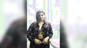Milf Strips Naked Teasing Lover On Late Night Video Call