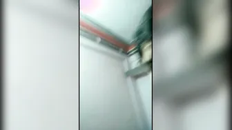 Chubby GF Spreading Legs Showing Shaved Pussy Up Close