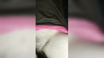 Cute Hairy GF Getting Fucked While Chatting On Phone