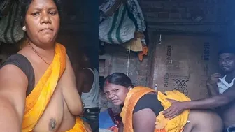 Village Couple Fucking Hard Standing Up In Their Bedroom