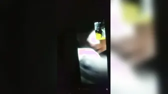 Jerking Off While Watching My Topless GF On Video Call