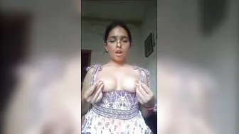 Desi Babe Teasing Nipples And Moaning During Intimate Home Sex
