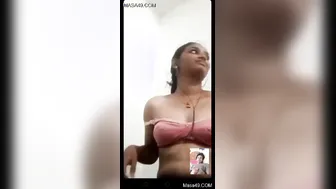 GF Going Topless During Our Private Video Call Together