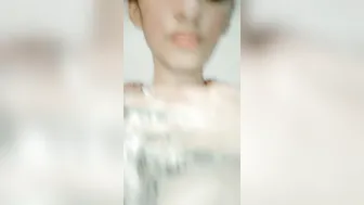 Cute GF Pulling Shirt Up Flashing Perfect Boobs On Phone