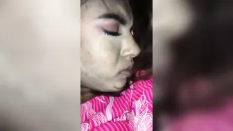 Blonde Indian Babe Stripping And Showing Off Her Natural Boobs