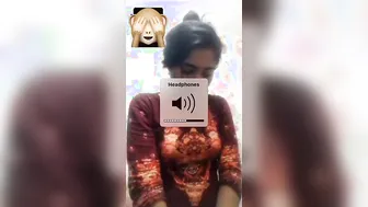 My Gf Stripping And Flashing Her Boobs On Video Call