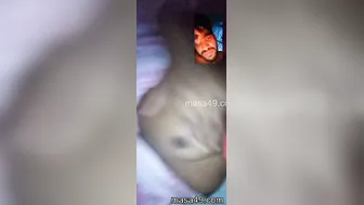 Horny GF Getting Topless During Wild Video Chat