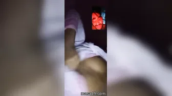 Horny GF Getting Topless During Wild Video Chat