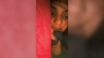 My GF Flashing Her Tits On Video Call Making Me So Hard