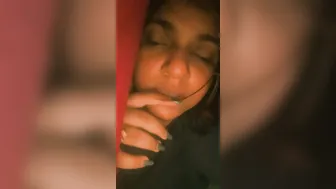 My GF Flashing Her Tits On Video Call Making Me So Hard