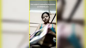 Sexy Desi Girl Sitting Nude In Front Of Camera Exposing All