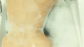 Hot GF Bathing Naked Exposing Her Tight Ass Fully