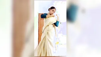 Indian Wife Stripping Saree Off Exposing Her Nude Body Fully