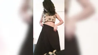 Indian Babe Stripping Off Her Clothes Showing Her Big Tits