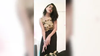 Indian Babe Stripping Off Her Clothes Showing Her Big Tits