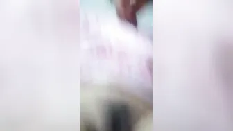 Innocent GF Showing Her Boobs And Hairy Pussy Off