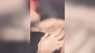 Couple Making Out And Sucking Her Tits In Bedroom Scandal