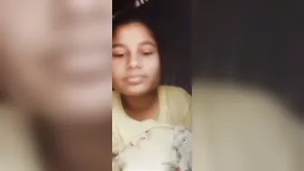 GF Lifting Her Top Revealing Perfect Tits For Camera