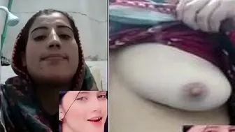 Beautiful Babe Revealing Her Tits In Private Homemade Video