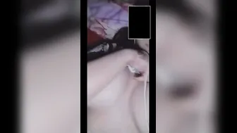 GF Flashing Tits During Naughty Video Call Session